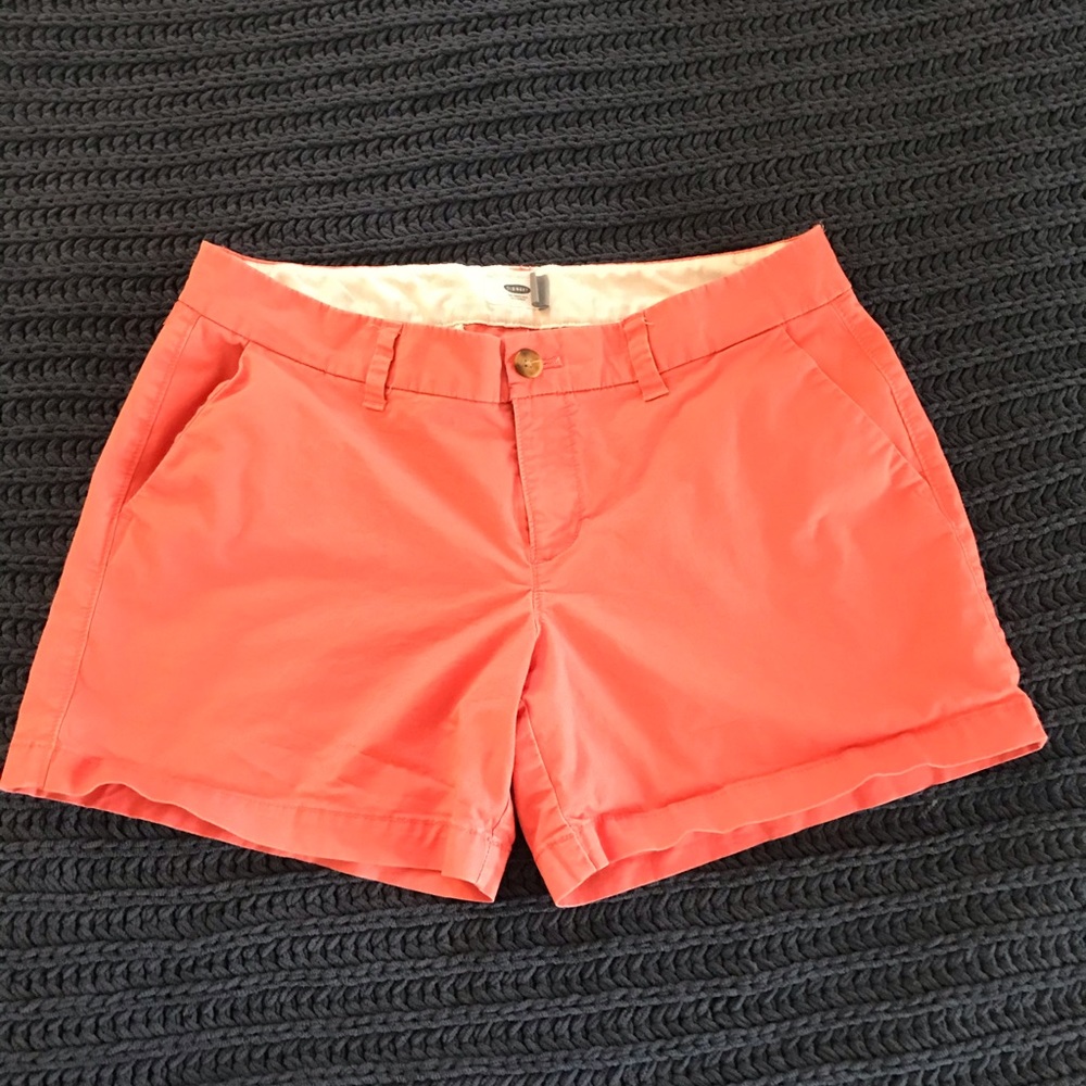 Old Navy mid-rise twill shorts